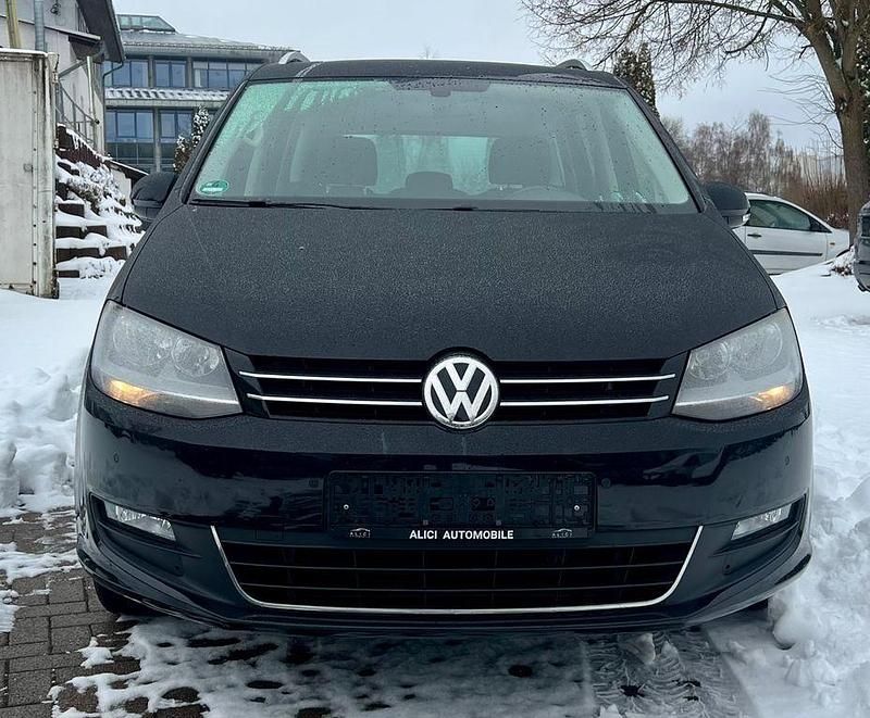 Gebraucht VW Sharan Allstar 150 PS (110 kW) 2017 Schwarz Van / Kleinbus