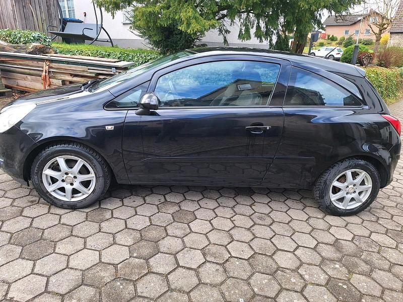 Gebraucht Opel Corsa 80 PS (58 kW) 2007 Schwarz Kleinwagen