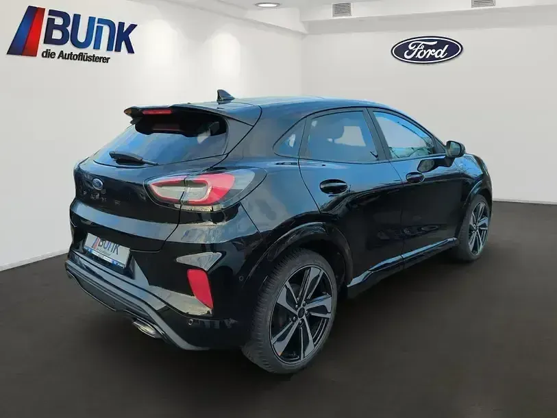 Gebraucht Ford Puma ST-Line X 125 PS (91 kW) 2023 Agate black metallic  (pn4gm) SUV