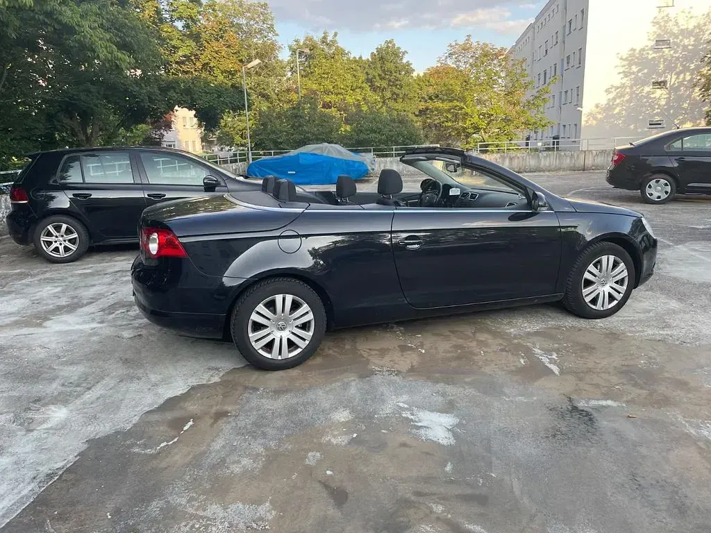 Gebraucht VW Eos 150 PS (110 kW) 2006 Schwarz Cabrio