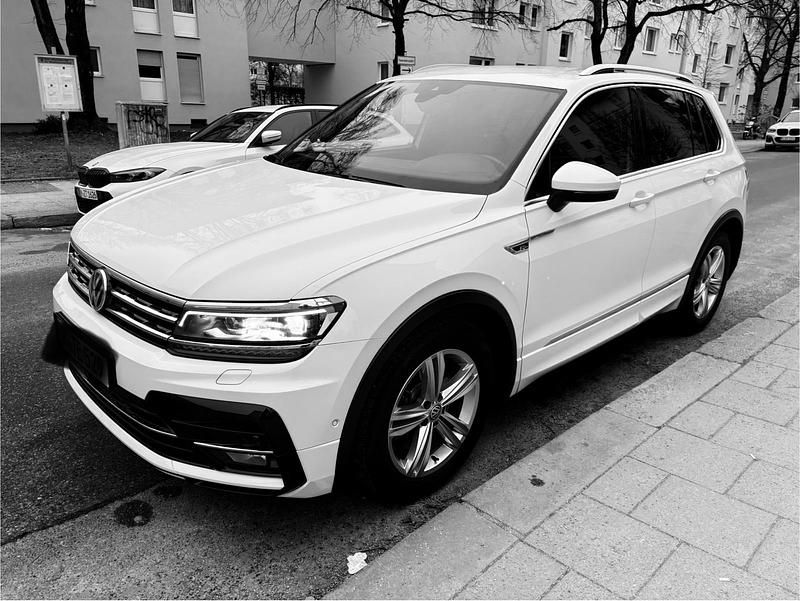 Weiß Gebraucht 2018 VW Tiguan SUV | 27.490 € (Teuer) - Bild 1/4