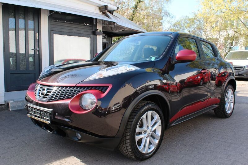 Violett Gebraucht 2013 Nissan Juke Acenta SUV | 8.999 € (Fairer Preis) - Bild 1/4