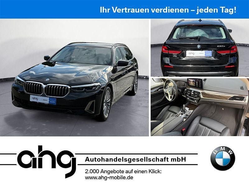 Schwarz Gebraucht 2022 BMW 530e Luxury Line Kombi | 29.990 € (Guter Preis) - Bild 1/4