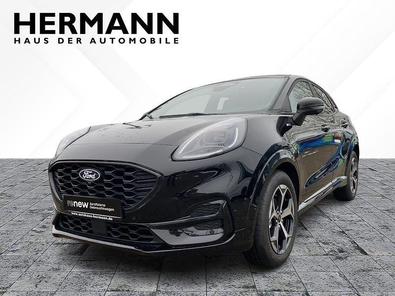 Gebraucht Ford Puma ST 125 PS (91 kW) 2025 Agate black  (pn4gm) (schwarz Limousine