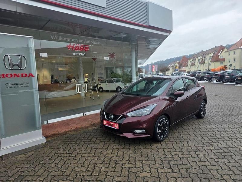 Gebraucht Nissan Micra N-Way 92 PS (67 kW) 2021 Rot Limousine