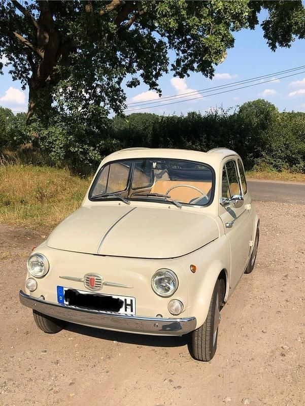 Beige Gebraucht 1964 Fiat 500 Cabrio | 14.300 € - Bild 1/4