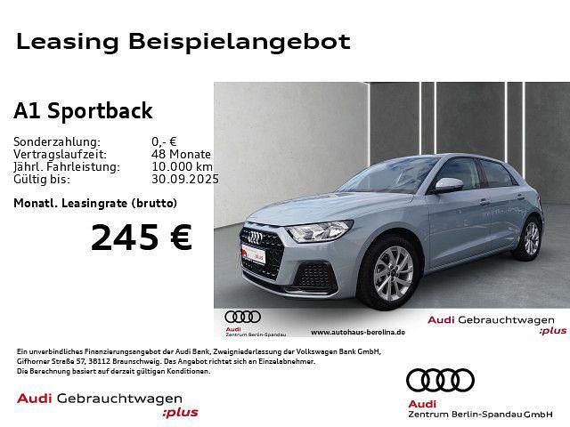 Grau Gebraucht 2024 Audi A1 Sportback Advanced Plus Kleinwagen | 21.980 € (Guter Preis) - Bild 1/4