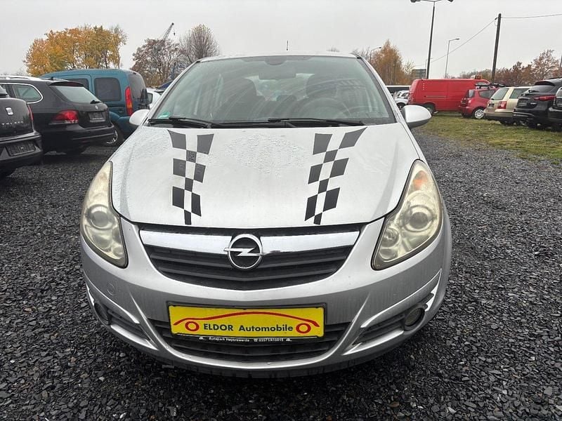 Silber Gebraucht 2007 Opel Corsa Catch Me Limousine | 1.200 € (Superpreis) - Bild 1/4