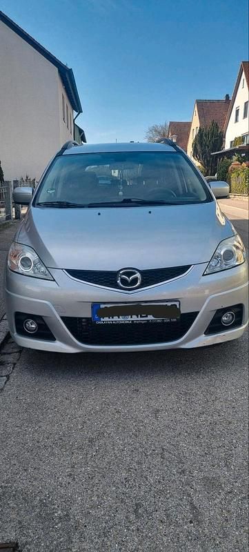 Gebraucht Mazda 5 116 PS (85 kW) 2009 Silber Van / Kleinbus