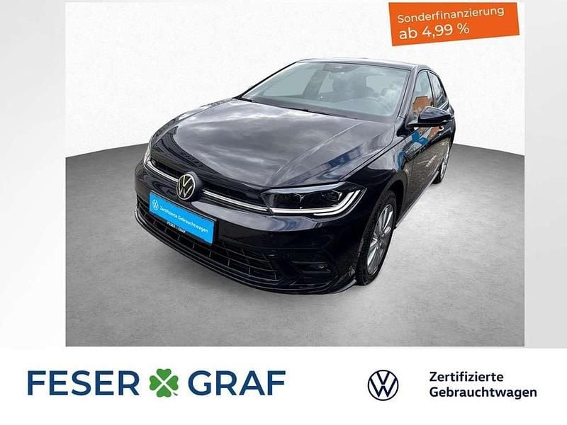 Deep black perleffekt Gebraucht 2024 VW Polo R-line Limousine | 21.450 € (Guter Preis) - Bild 1/2