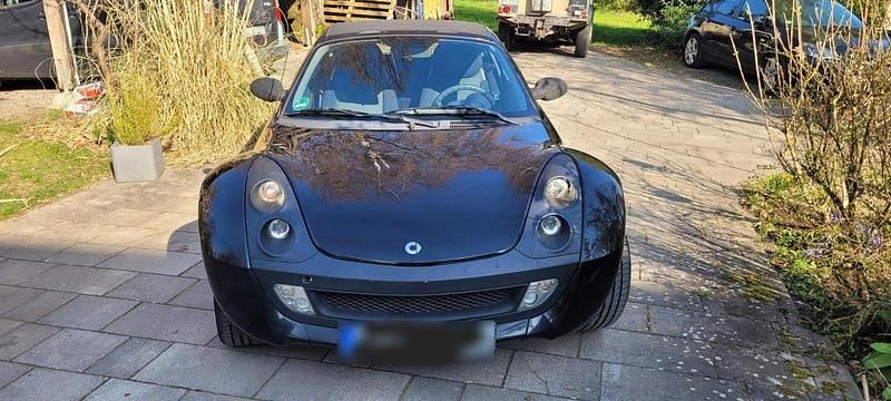 Gebraucht Smart Roadster 61 PS (44 kW) 2003 Schwarz Cabrio