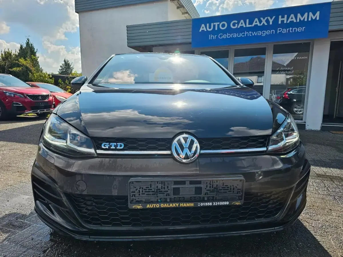 Gebraucht VW Golf VII GTD 184 PS (135 kW) 2019 Schwarz Kleinwagen