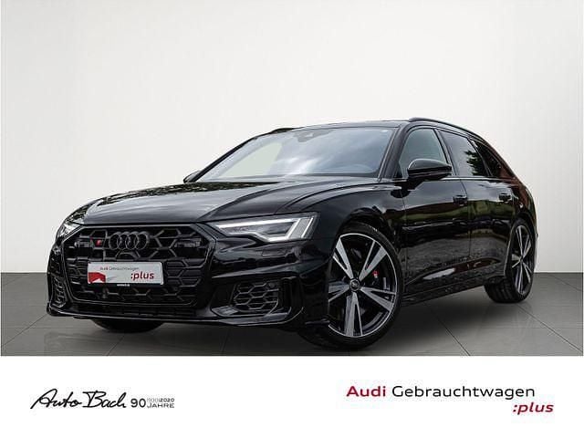 Schwarz (brillantschwarz) Gebraucht 2024 Audi S6 Ambiente Kombi | 66.870 € (Superpreis) - Bild 1/4