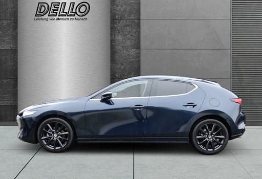 Neu Mazda 3 Exclusive-Line 186 PS (136 kW) 2025 Blau Limousine