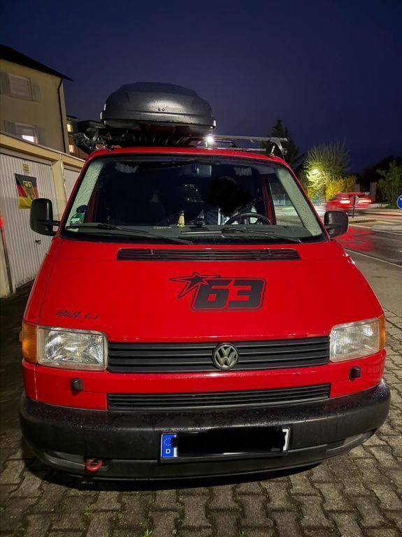 Rot Gebraucht 2001 VW T4 Van | 17.300 € - Bild 1/4