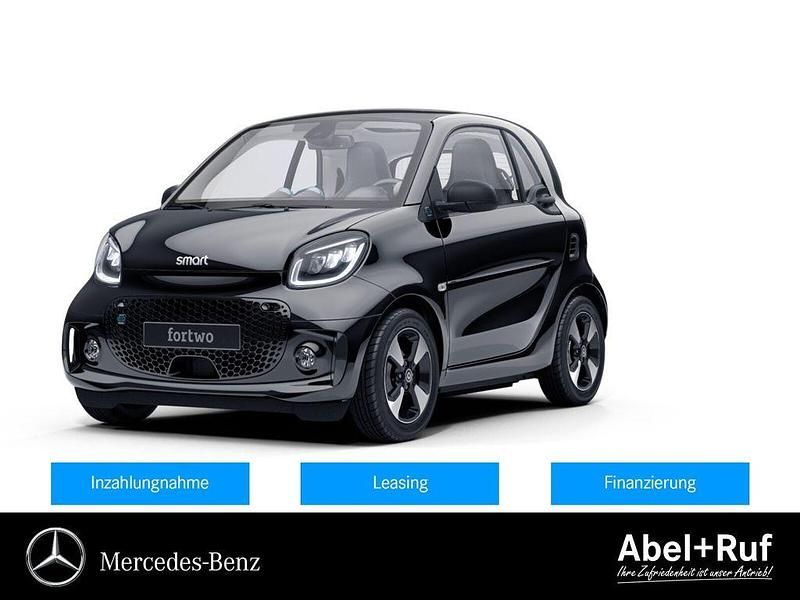 Schwarz Gebraucht 2023 Smart ForTwo Electric Drive Exclusive Coupé | 15.949 € (Etwas zu teuer) - Bild 1/4