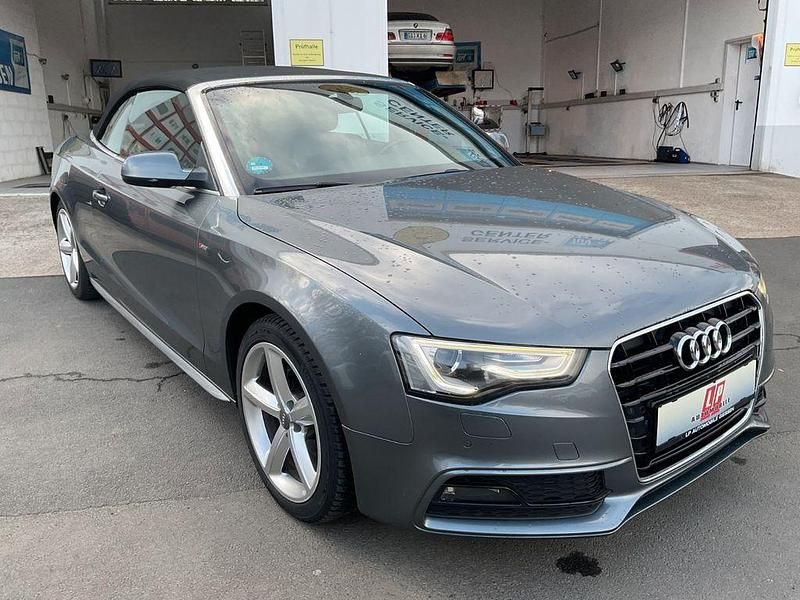 Gebraucht Audi A5 Cabriolet S-Line 170 PS (125 kW) 2014 Grau Cabrio