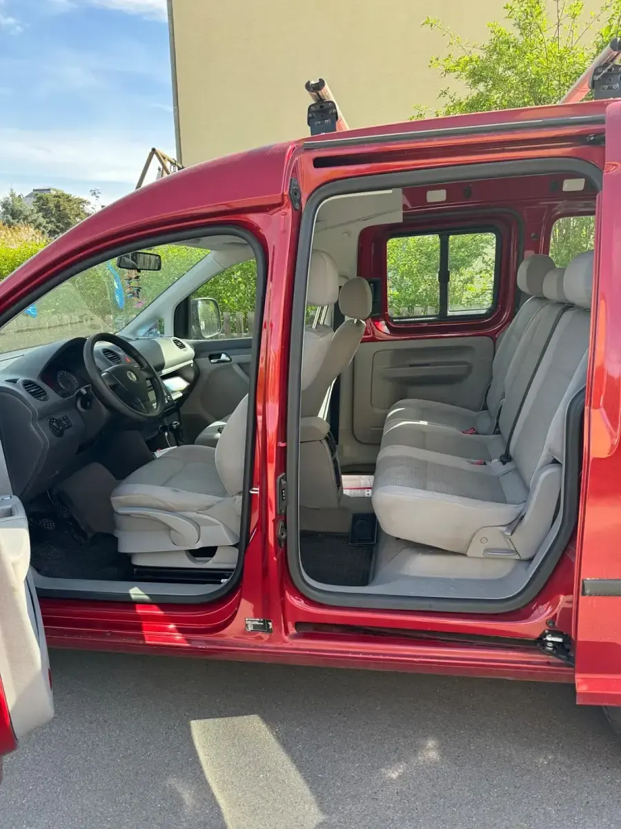 Brugt VW Caddy Life 102 HK (75 kW) 2006 Rød MPV