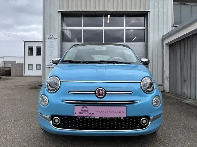 Gebraucht Fiat 500C 100 PS (73 kW) 2019 Blau Cabrio