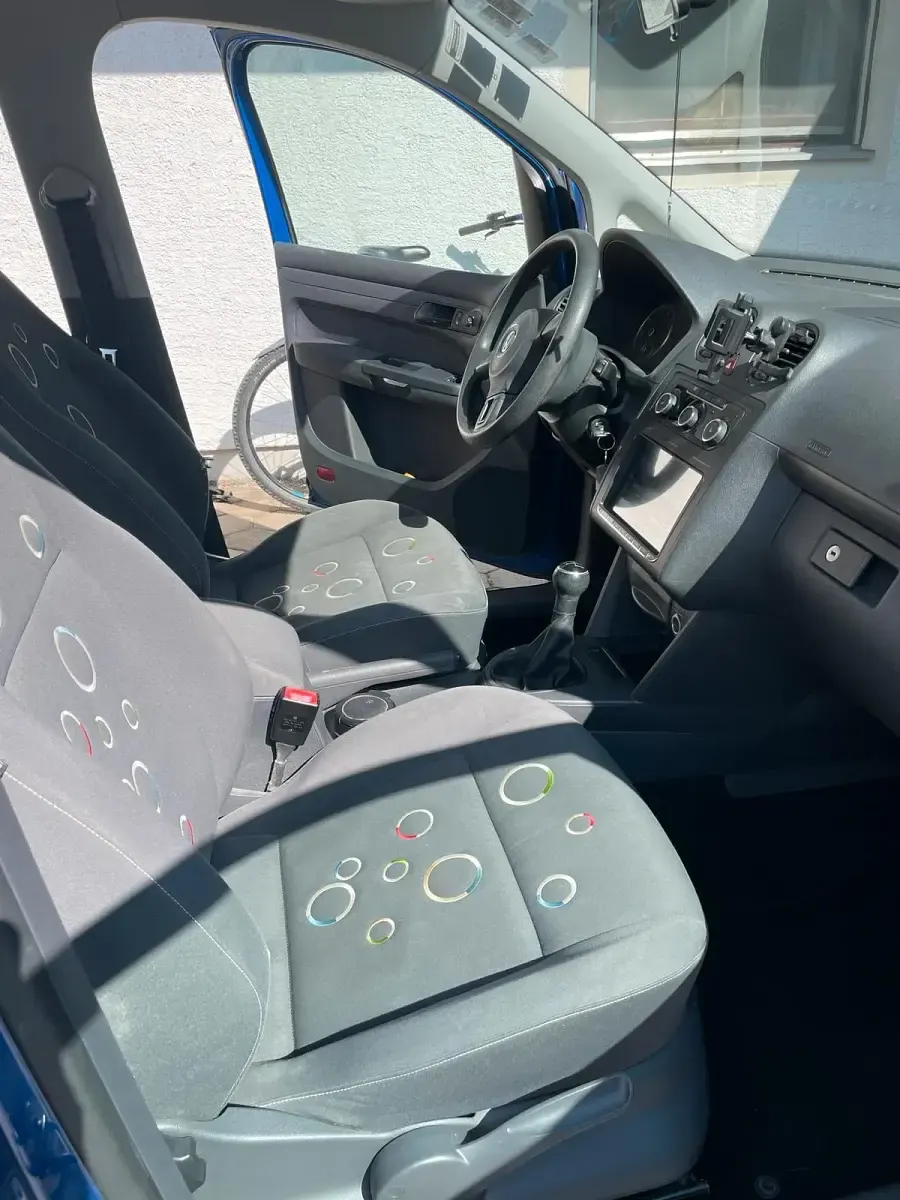 Gebraucht VW Caddy 86 PS (63 kW) 2012 Blau Van / Kleinbus