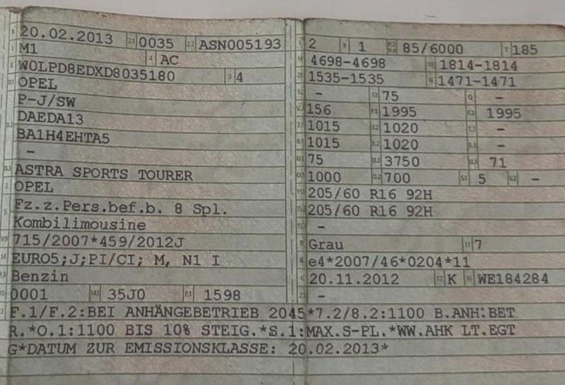 Gebraucht Opel Astra 116 PS (85 kW) 2013 Silber Kombi