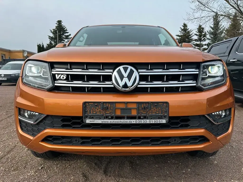 Gebraucht VW Amarok Canyon 204 PS (150 kW) 2017 Orange Pickup