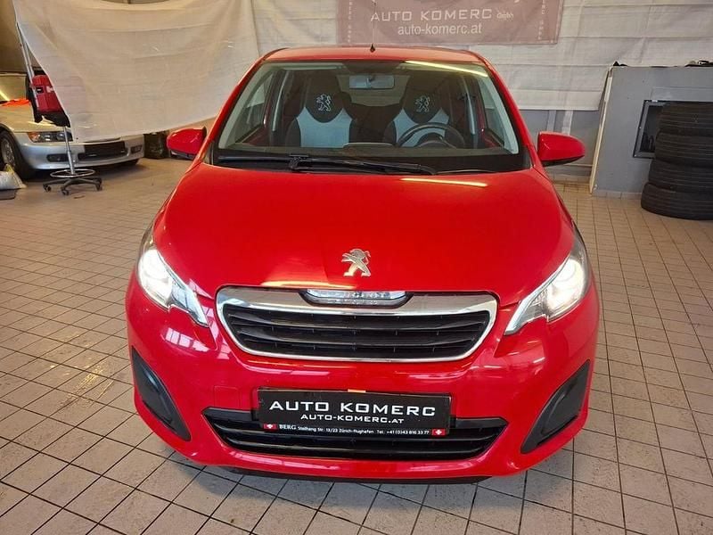 Rot Gebraucht 2016 Peugeot 108 Active Limousine | 4.800 € (Fairer Preis) - Bild 1/4