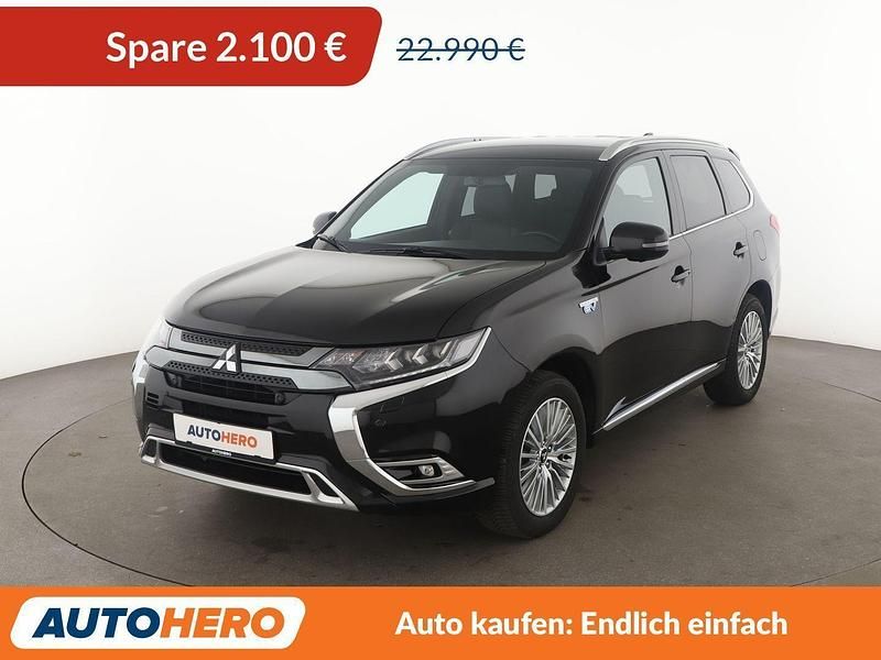 Schwarz Gebraucht 2020 Mitsubishi Outlander P-HEV Plus SUV | 20.890 € (Fairer Preis) - Bild 1/3