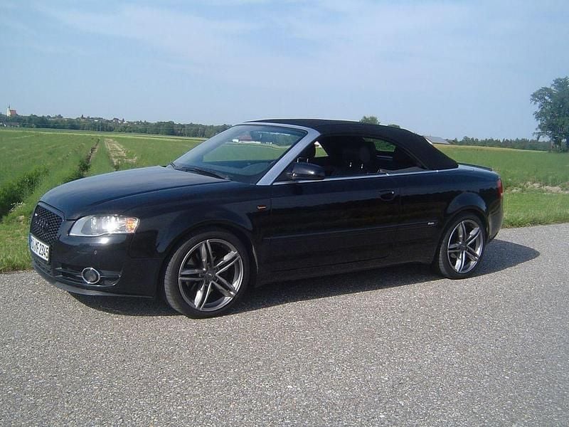 Gebraucht Audi Cabriolet S-Line 163 PS (119 kW) 2006 Schwarz Cabrio