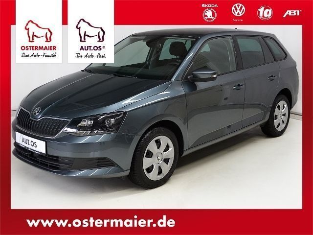 Grau metallic Gebraucht 2015 Skoda Fabia Ambition Kleinwagen | 11.940 € - Bild 1/4