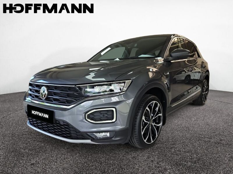 Indium gray metallic Gebraucht 2021 VW T-Roc Sport SUV | 23.930 € (Fairer Preis) - Bild 1/4