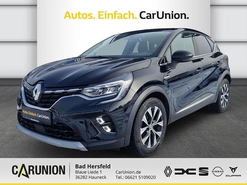 Black pearlschwarz Gebraucht 2023 Renault Captur Techno SUV | 19.950 € (Fairer Preis) - Bild 1/4