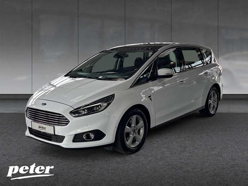 Gebraucht Ford S-MAX Titanium 165 PS (121 kW) 2019 Frostweiß Van / Kleinbus