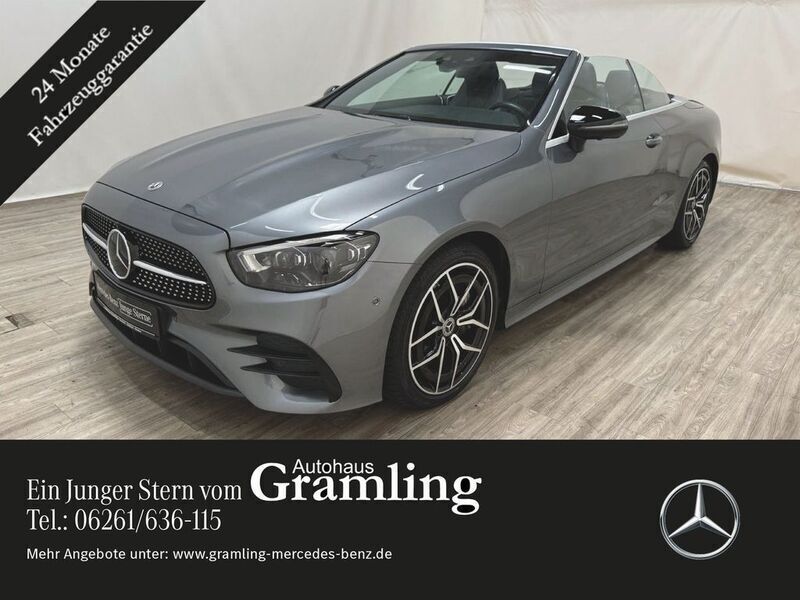 Grau Gebraucht 2023 Mercedes E400 AMG Cabrio | 68.999 € (Teuer) - Bild 1/4