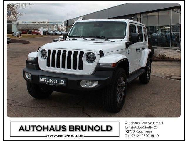 Weiß Gebraucht 2023 Jeep Wrangler Sahara SUV | 59.900 € (Guter Preis) - Bild 1/4