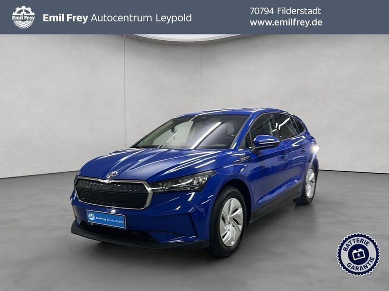 Blau Gebraucht 2022 Skoda Enyaq iV SUV | 20.590 € (Fairer Preis) - Bild 1/3