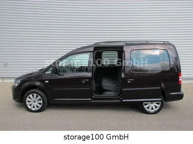 Gebraucht VW Caddy 102 PS (75 kW) 2015 Schwarz Van / Kleinbus