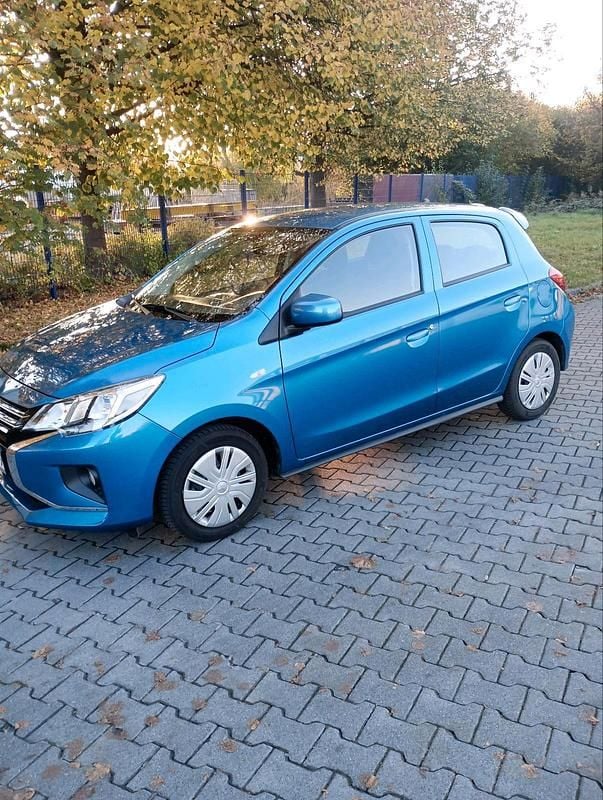 Blau Gebraucht 2023 Mitsubishi Space Star Kleinwagen | 10.900 € (Fairer Preis) - Bild 1/4