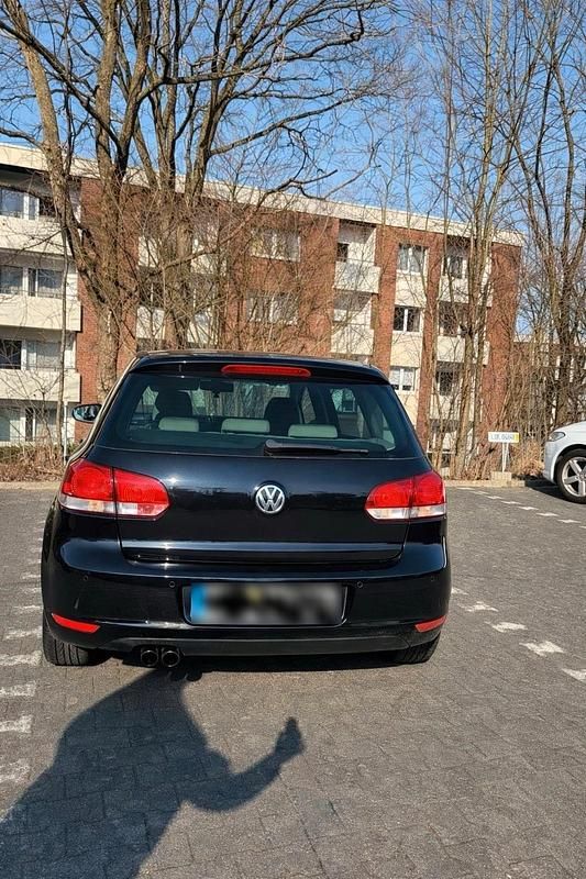 Gebraucht VW Golf VI 122 PS (89 kW) 2009 Schwarz Kleinwagen