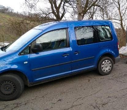 Blau Gebraucht 2005 VW Caddy Life Van / Kleinbus | 2.250 € (Guter Preis) - Bild 1/4