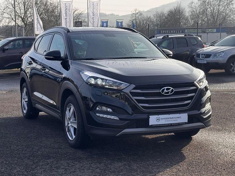 Schwarz Gebraucht 2018 Hyundai Tucson Premium SUV | 17.490 € (Fairer Preis) - Bild 1/4