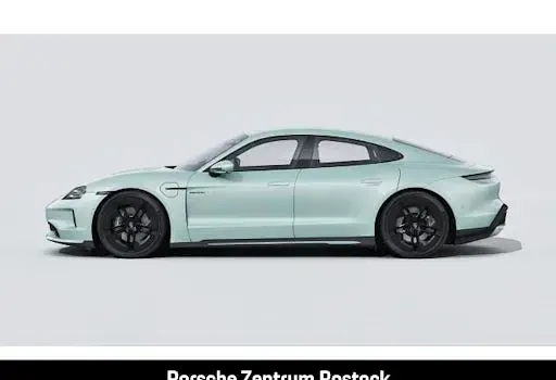 Neu Porsche Taycan Black Edition 319 kW (435 PS) 2026 Shadegreenmetallic Limousine