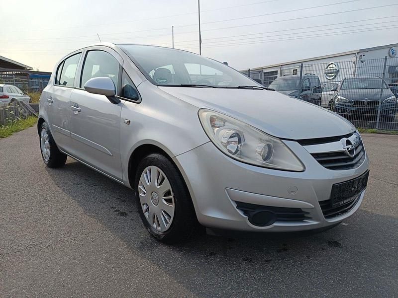 Gebraucht Opel Corsa Basis 80 PS (58 kW) 2007 Silber Kleinwagen