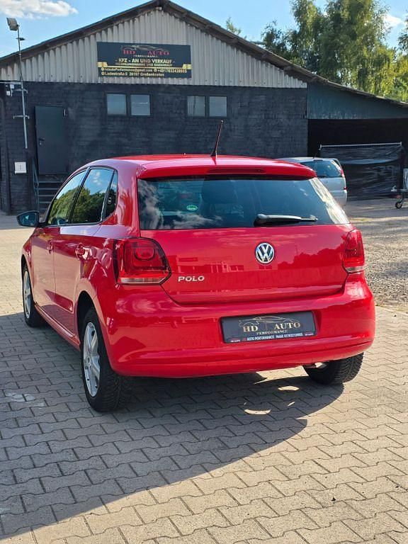 Gebraucht VW Polo Style 69 PS (50 kW) 2011 Rot Kleinwagen