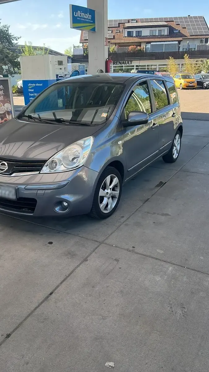 Gebraucht Nissan Note 88 PS (64 kW) 2009 Grau Kleinwagen