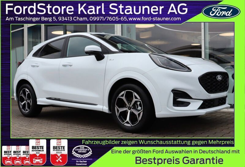 Weiß Neu 2025 Ford Puma ST-Line SUV | 23.980 € (Guter Preis) - Bild 1/4