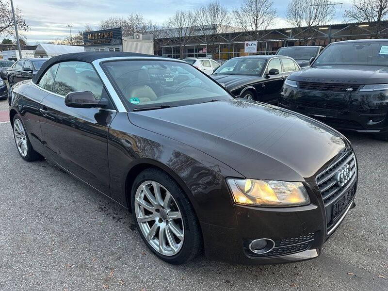 Gebraucht Audi A5 Cabriolet 170 PS (125 kW) 2010 Teakbraun metallic Cabrio