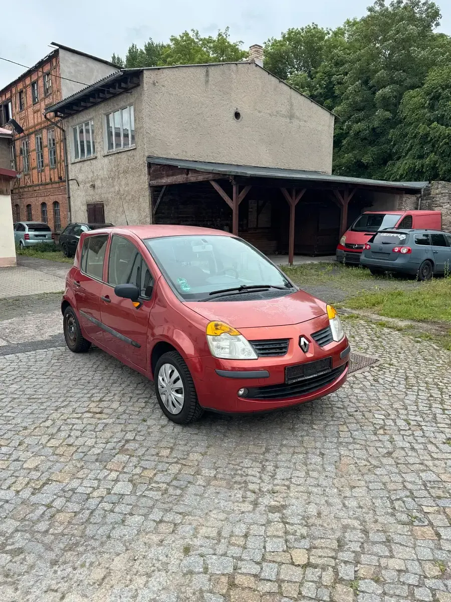 Gebraucht Renault Modus 75 PS (55 kW) 2004 Rot Van / Kleinbus