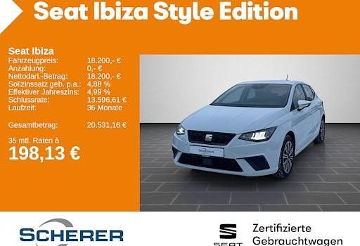 Gebraucht Seat Ibiza Style 116 PS (85 kW) 2024 Weiß Limousine