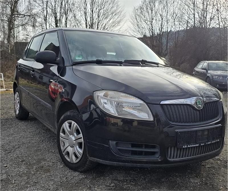 Gebraucht Skoda Fabia 70 PS (51 kW) 2009 Schwarz Kleinwagen